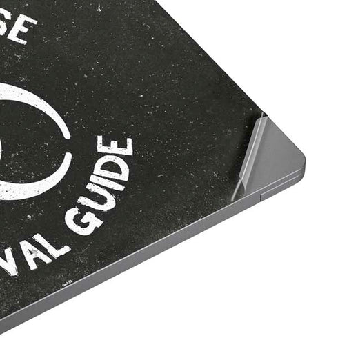 Zombie Apocalypse Survival Guide Universal Laptop 16in (13 x 9.4in) Skin